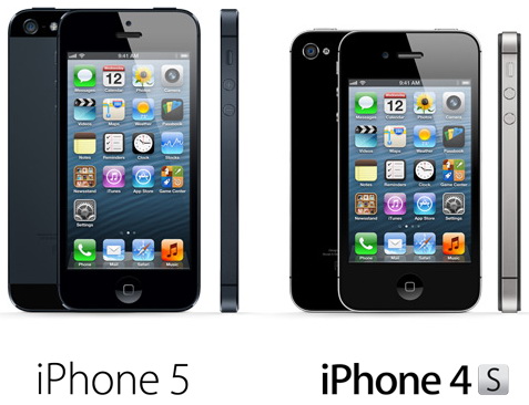 iphone 4 и 5 сравнение