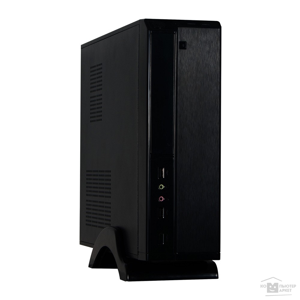 Корпуса Exegate EX268688RUS Корпус MiniITX Exegate MI-207 Black, miniITX/mATX,<M300, 80mm>, 2*USB, Audio