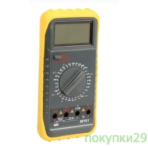 Инструменты Iek TMD-5S-061 Мультиметр цифровой  Professional MY61 IEK