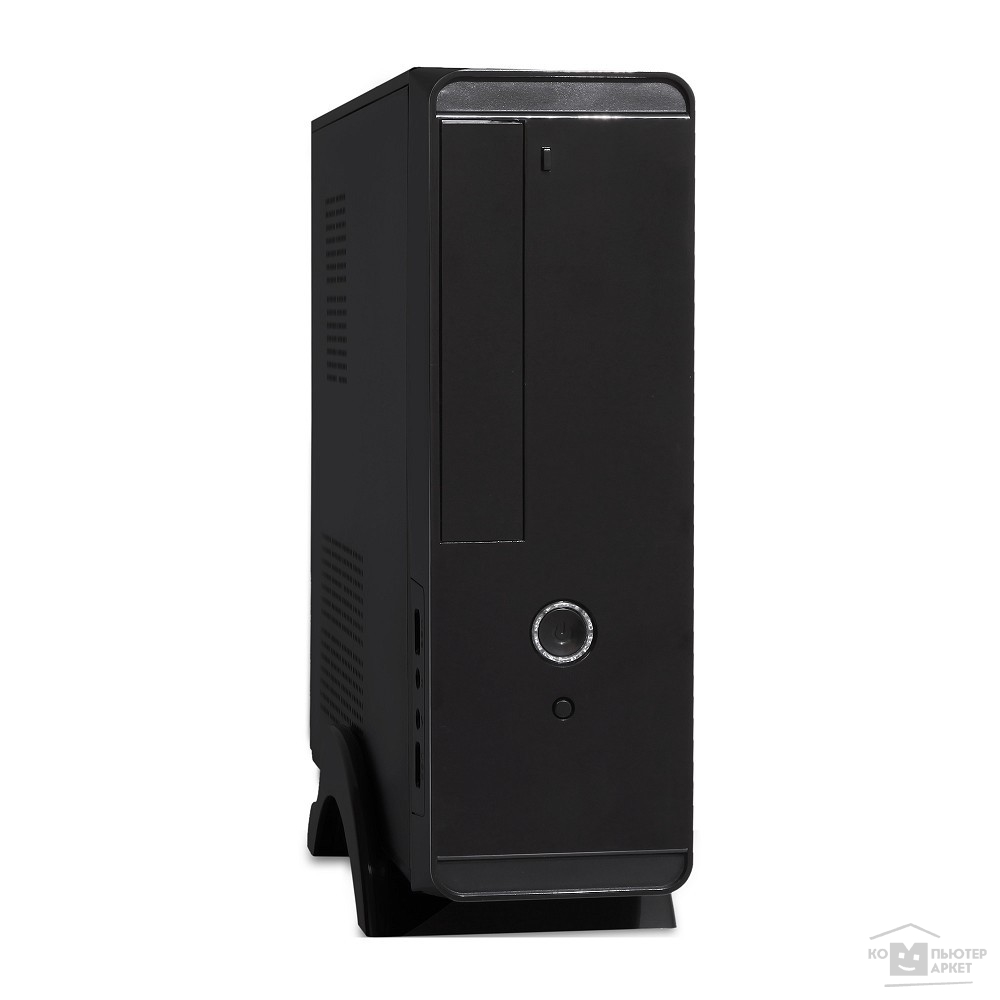 Корпуса Exegate EX268700RUS Корпус MiniITX Exegate MI-209 Black, miniITX/mATX,<M400, 80mm>, 2*USB, Audio