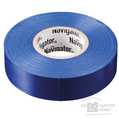 NavigatorСкобы пластиковые Navigator 71233 Изолента NIT-B15-10/B синяя