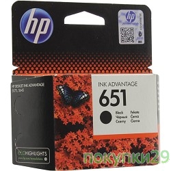 Расходные материалы HP C2P10AE Картридж №651, Black