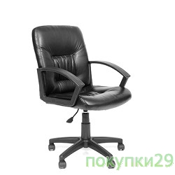 Офисные кресла Офисное кресло Chairman  651 ЭКО черное , Россия
