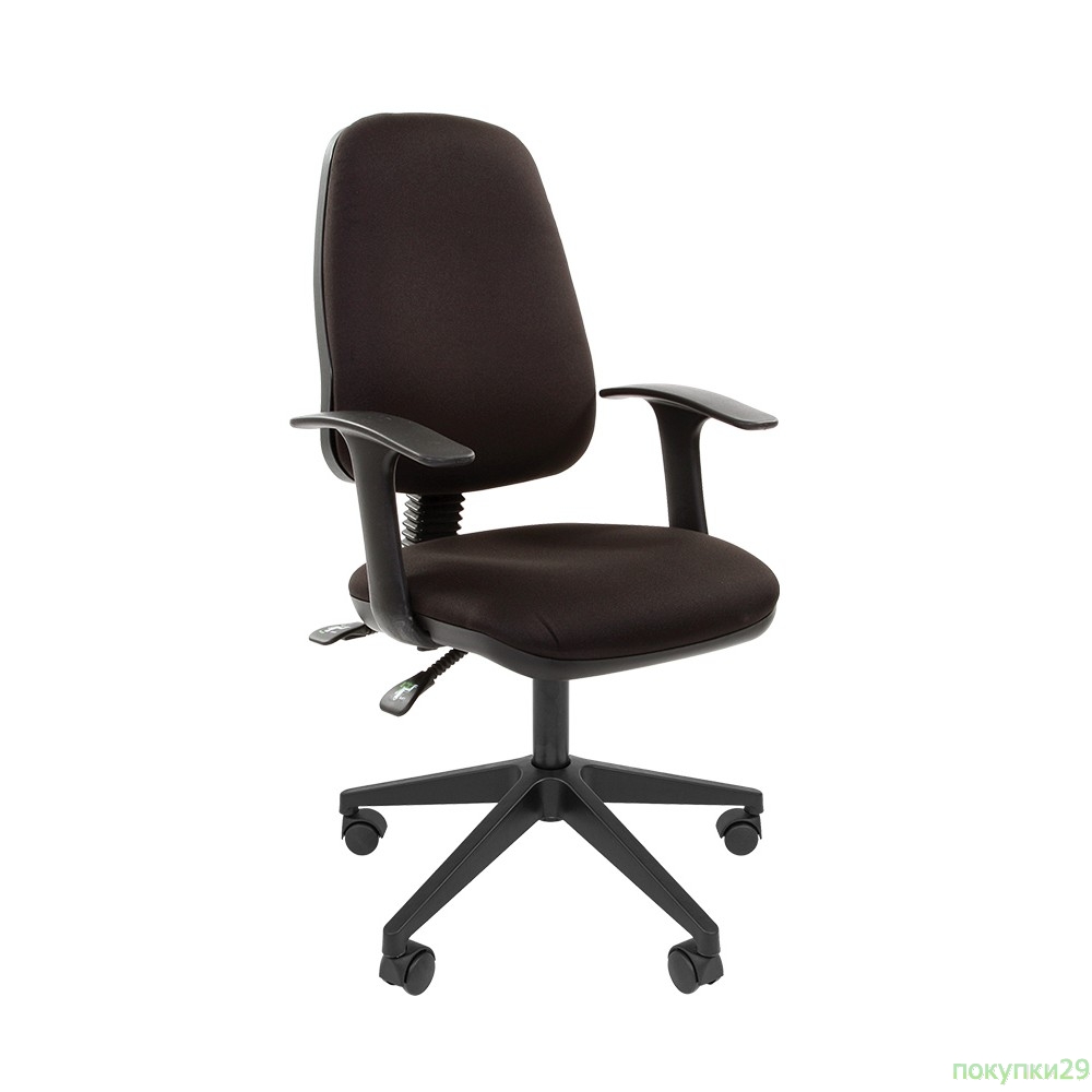 Офисные кресла Офисное кресло Chairman  661 15-21 черный , Россия