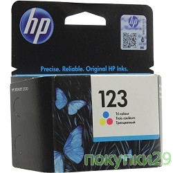 Расходные материалы HP F6V16AE Картридж №123, color
