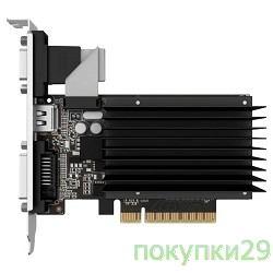 Видеокарта PALIT GeForce GT710 1GB 64Bit DDR3 RTL NEAT7100HD06-2080H