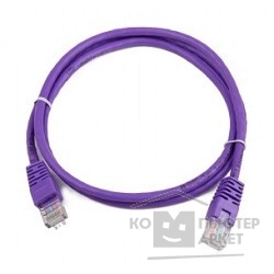 Коммутационный шнур Bion Патч корд UTP кат.5е 1м фиолетовый   БионBNPP12-1M/V