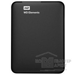 Носитель информации WD Portable HDD 1Tb Elements Portable WDBUZG0010BBK-WESN