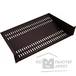 Аксессуар ЦМО Полка перфорированная консольная 2U, глубина 300 мм,цвет черный (МС-30-9005)