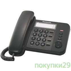 Телефон KX-TS2352RUB (черный)