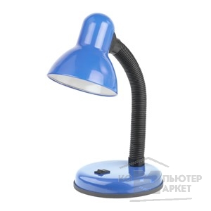 Настольные светильники ЭРА Б0022333 Настольный светильник N-120-E27-40W-BU синий