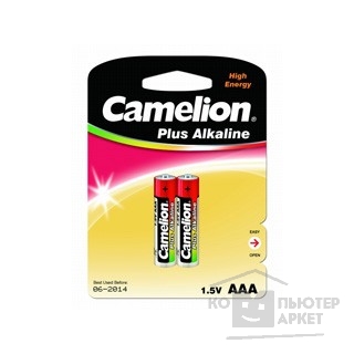 Батарейка Camelion  LR03  Plus Alkaline BL-2 (LR03-BP2, батарейка,1.5В)