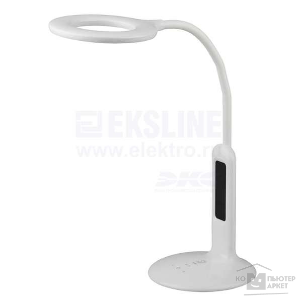 Настольные светильники ЭРА Б0038591 Настольный светодиодный светильник NLED-476-10W-W белый