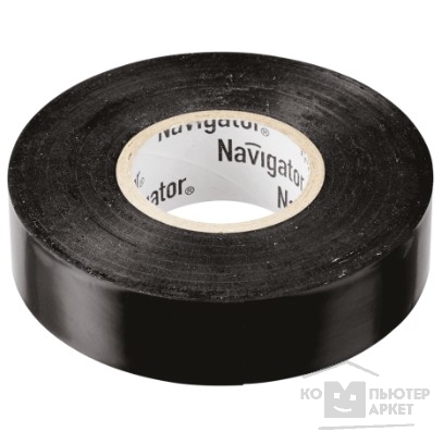 NavigatorСкобы пластиковые Navigator 71103 Изолента NIT-B15-20/BL чёрная