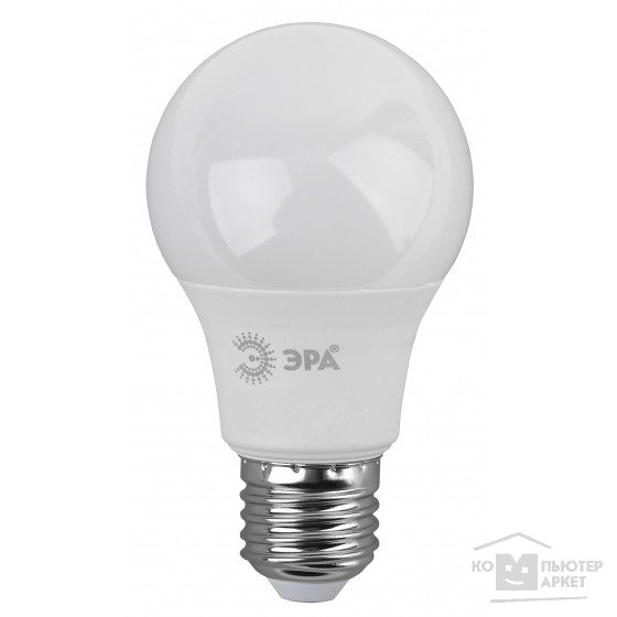 ЭРА Светодиодные лампы ЭРА Б0032247  Светодиодная лампа груша LED A60-9W-840-E27 ЭРА (диод, груша, 9Вт, нейтр, E27) (10/100/1200)
