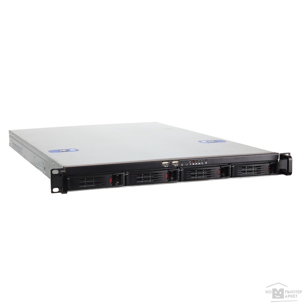 Корпус Exegate EX265523RUS Серверный корпус Pro 1U660-HS04<RM 19",высота 1U, глубина 660, БП 600ADS, 4xHotSwap, USB>