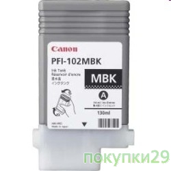Картридж 0894B001 Картридж Canon Ink Tank PFI-102MBK Matte Black