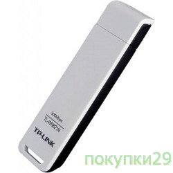 Сетевое оборудование TP-link TL-WN821N Беспроводной USB адаптер 300Мбит/с стандарта N