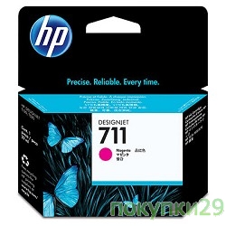 Картридж CZ131A HP Картридж №711 для принтеров HP Designjet T120.T520,пурпурный, 29мл