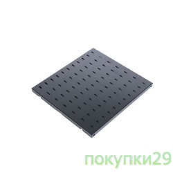Аксессуары Полка перфорированная грузоподъёмностью 100 кг., глубина 1000 мм, цвет черный  (СВ-100У-9005)