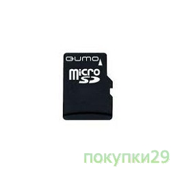 Micro SecureDigital 4Gb  QUMO (QM4GMICSDHC10) HC10